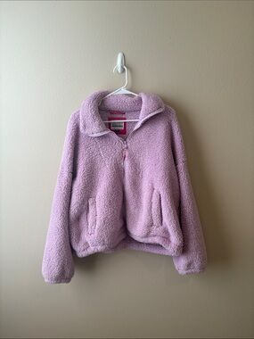 ✨AE 🦅 Seriously Huggable Sherpa Lavender Jacket✨